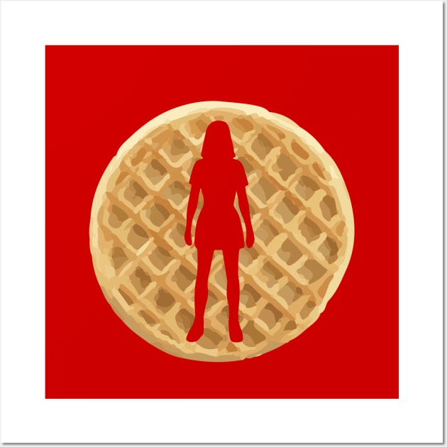 Waffle cutout Wall Art by helengarvey